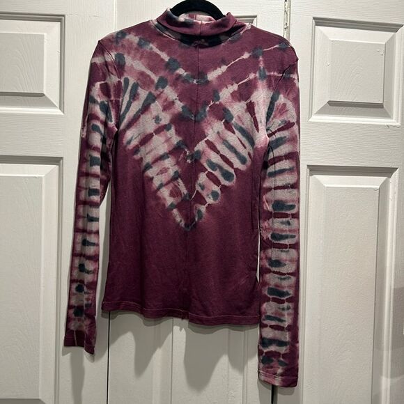 NWT Free People Night Fall Combo Thin Turtleneck Sweater, Size Medium - Picture 2 of 10